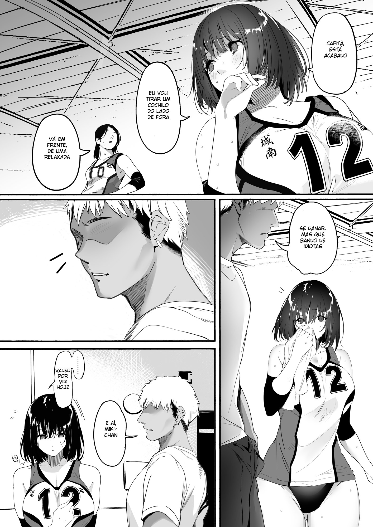 [Kansai Gyogyou Kyoudou Kumiai (Marushin)] Toda a história de como uma garota alta e elegante do time de vôlei se torna propriedade de seu senpai - Foto 5