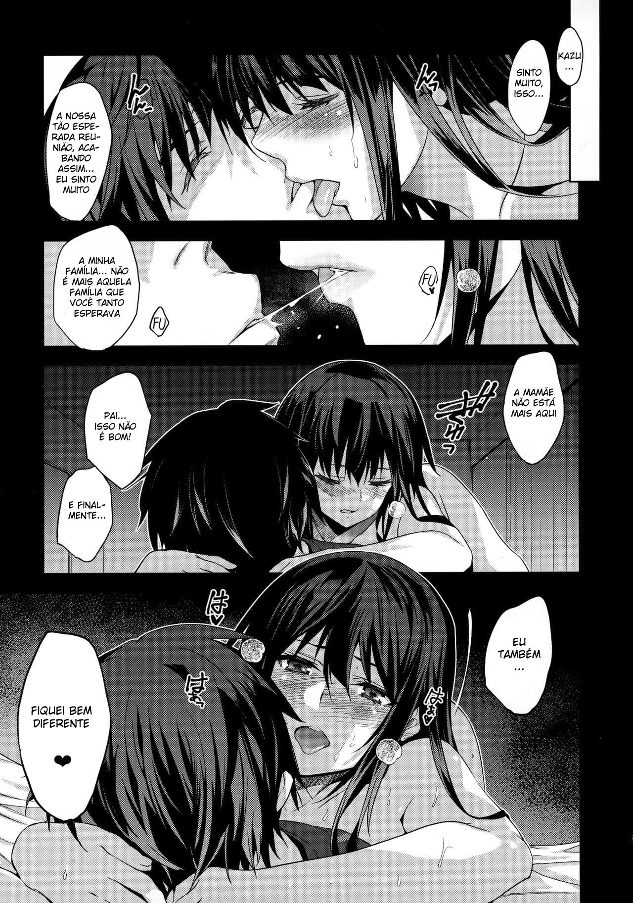 (C96) [Jingai Makyou (Inue Shinsuke)] Filhinha Consolada Sexualmente Por Papai