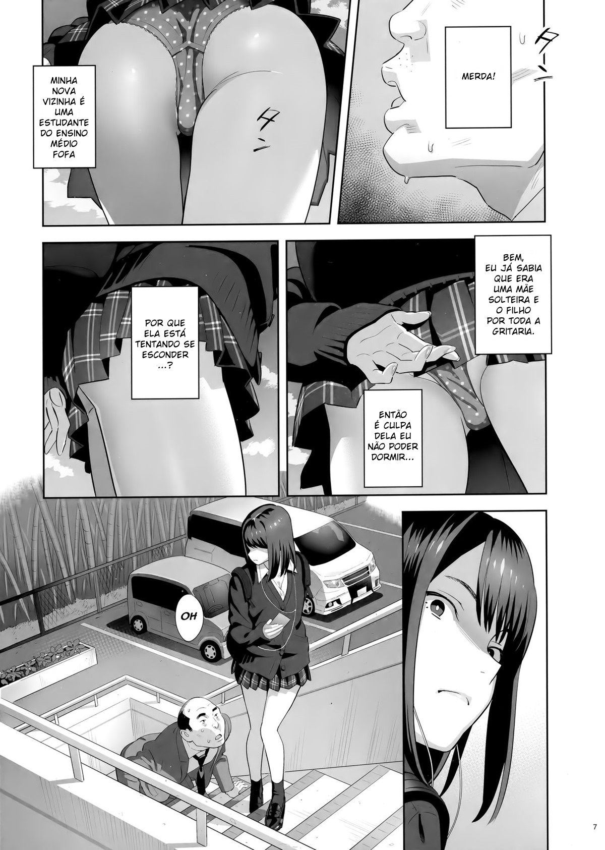 (COMIC1☆15) [Hito no Fundoshi (Yukiyoshi Mamizu)]Chantageado Pela Minha Vizinha do Colegial (Namida) [Naxusnl] - Foto 5