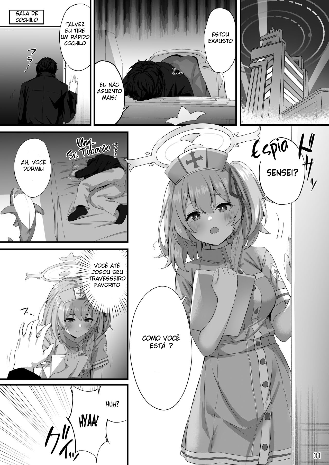 [NNL (Mary-san)] Sensei, Você Está Se Comportando? (Blue Archive) [English] [Digital]