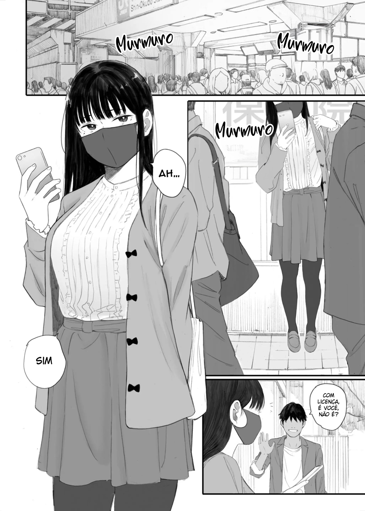[Kansai Orange (Arai Kei)] Minha Colega de Sala Otaku Fazendo Alguns Serviços de Suggar Daddy [Digital] - Foto 2