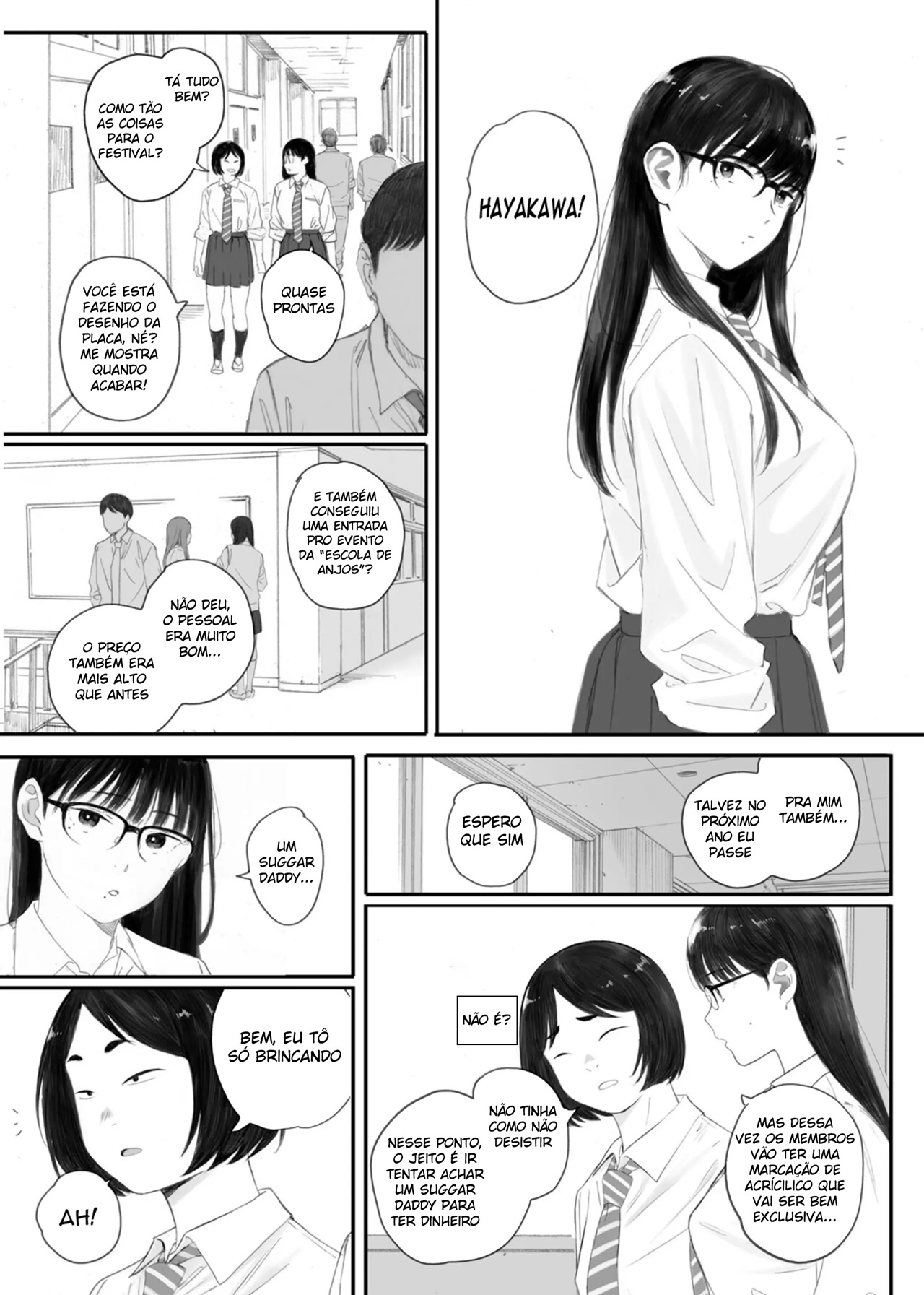 [Kansai Orange (Arai Kei)] Minha Colega de Sala Otaku Fazendo Alguns Serviços de Suggar Daddy [Digital] - Foto 5