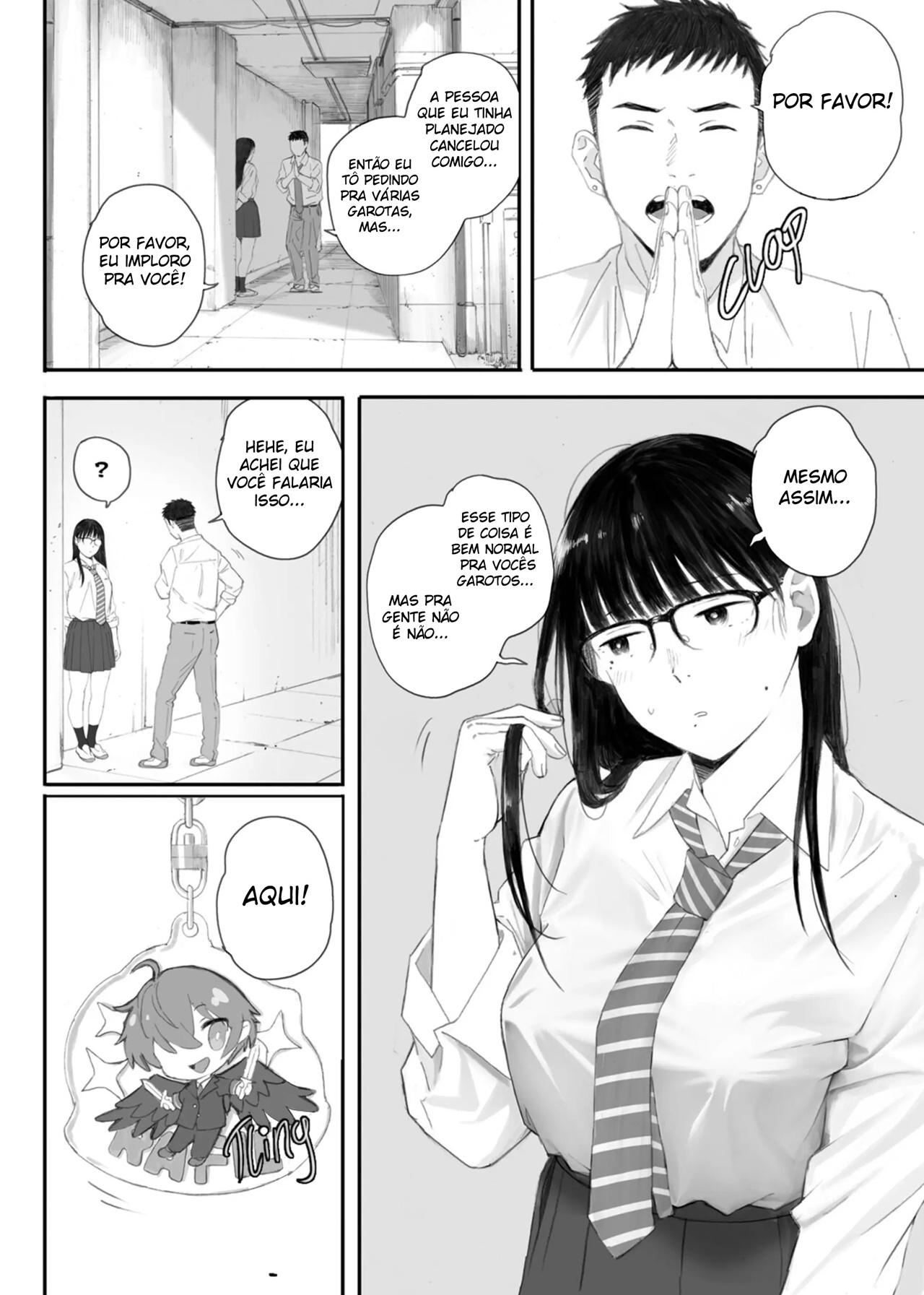 [Kansai Orange (Arai Kei)] Minha Colega de Sala Otaku Fazendo Alguns Serviços de Suggar Daddy [Digital] - Foto 8