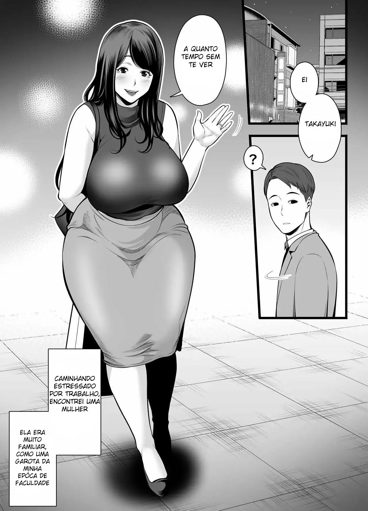 [Ura Meshiya (Maccha Neji)] Reencontrei Minha Ex-Namorada Que Está Casada… - Foto 2