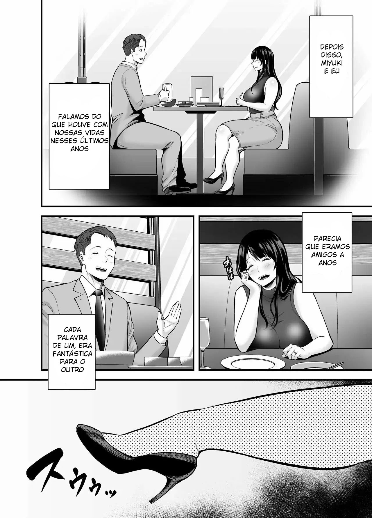 [Ura Meshiya (Maccha Neji)] Reencontrei Minha Ex-Namorada Que Está Casada… - Foto 5