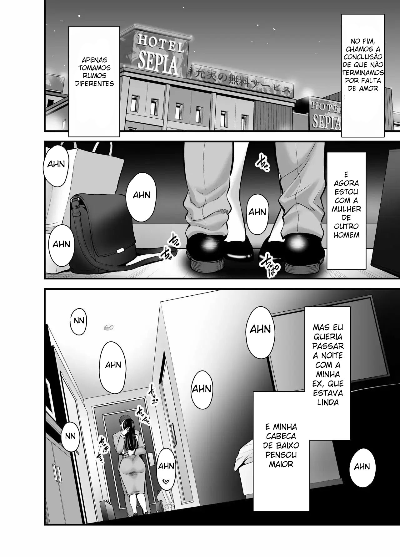 [Ura Meshiya (Maccha Neji)] Reencontrei Minha Ex-Namorada Que Está Casada… - Foto 7