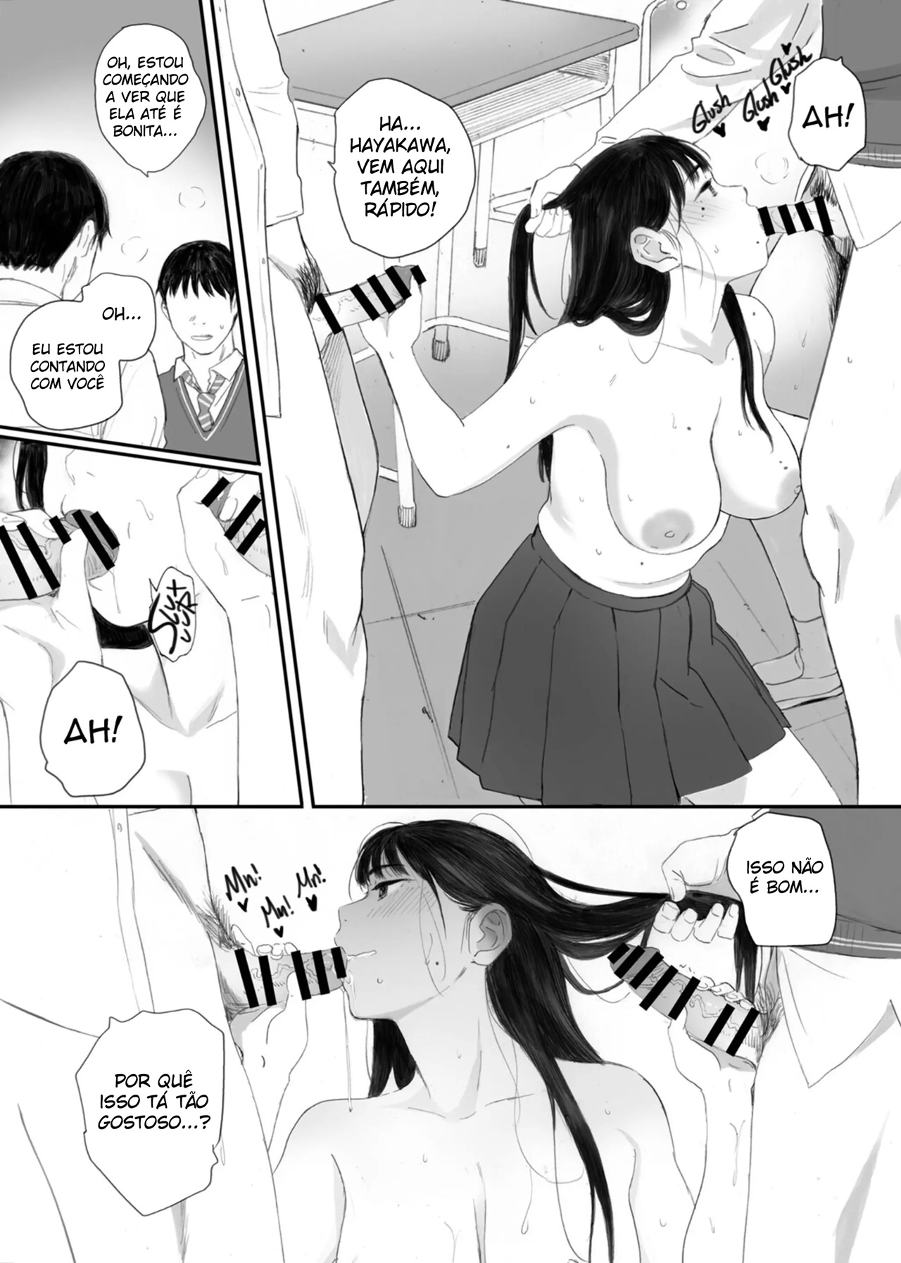 [Kansai Orange (Arai Kei)] Minha Colega de Sala Otaku Fazendo Alguns Serviços de Suggar Daddy [Digital] - Foto 107