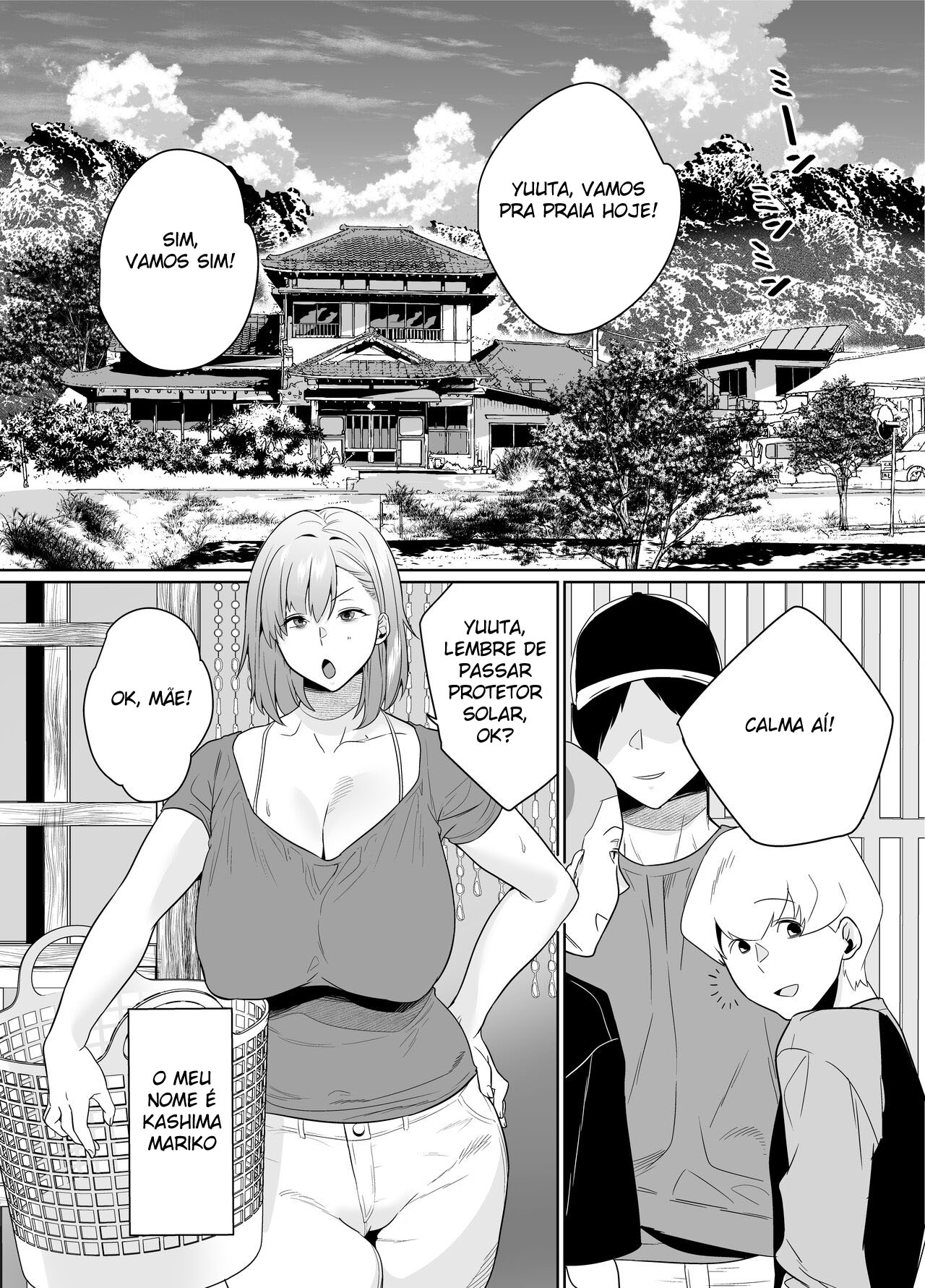 [Nana no moe] Sexo Gostoso De Verão Com a Mãe do meu Melhor Amigo - Foto 3