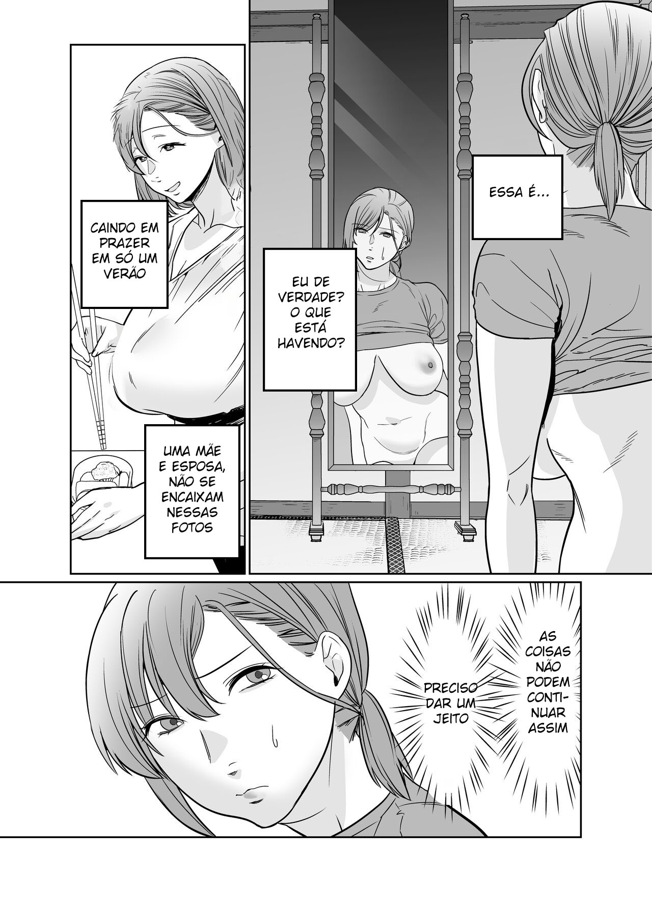 [Nana no moe] Sexo Gostoso De Verão Com a Mãe do meu Melhor Amigo - Foto 25