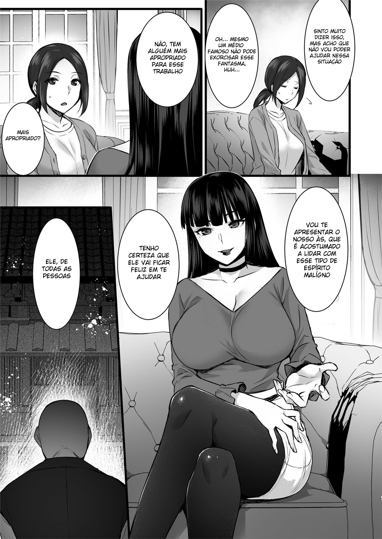 [Himeya (Abe Inori)] O Tio Malvado do Sexo Alugado ~ O Tio Malvado do Sexo Alugado Que Nasceu no Templo, Fez Um Exorcismo Sexual Com Uma Fantasma ~ - Foto 6